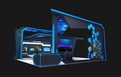 互联网设计 从代码到体验，开启数字展台新纪元——一份软件行业展台设计定稿方案解析